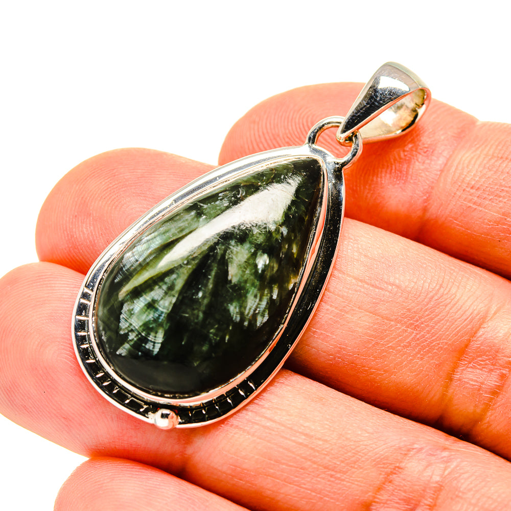 Seraphinite Pendants handcrafted by Anasilvercos - PD756152