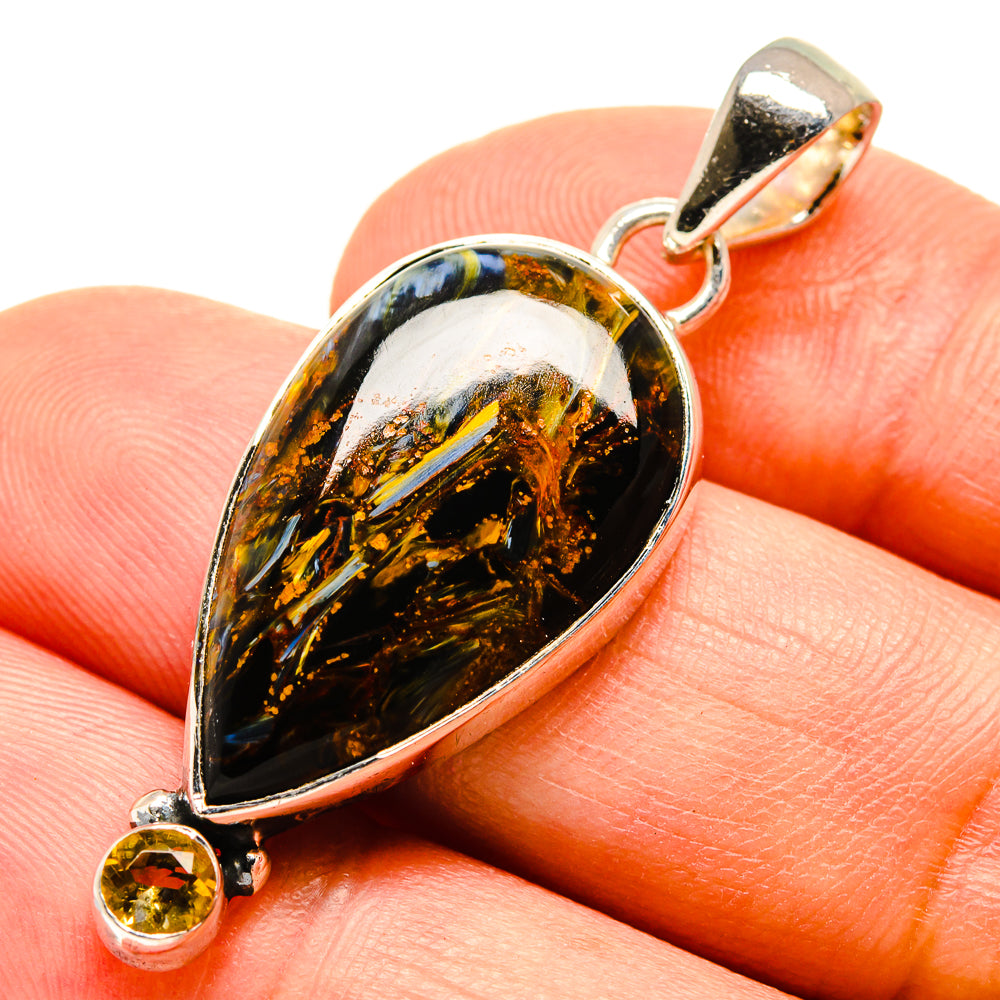 Pietersite Pendants handcrafted by Anasilvercos - PD756155