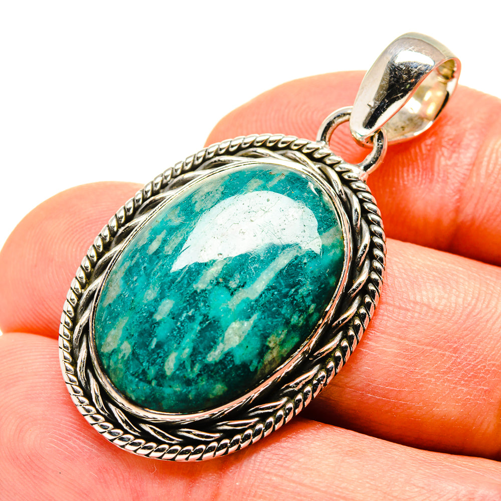 Amazonite Pendants handcrafted by Anasilvercos - PD756166