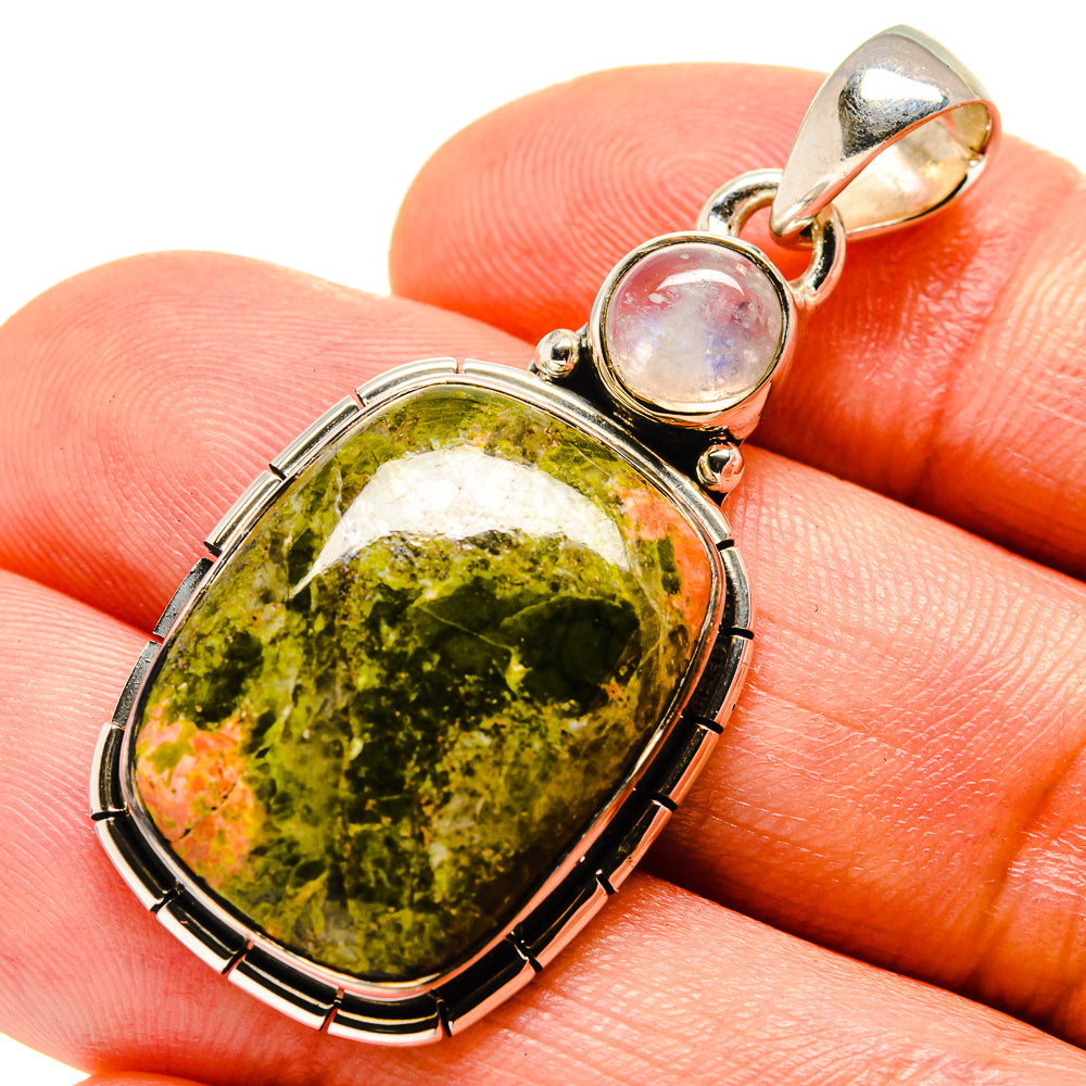 Unakite Pendants handcrafted by Anasilvercos - PD756207
