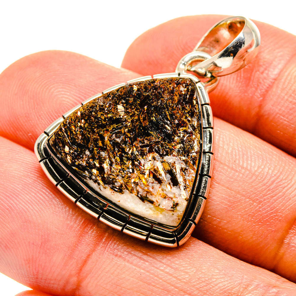 Astrophyllite Pendants handcrafted by Anasilvercos - PD756210