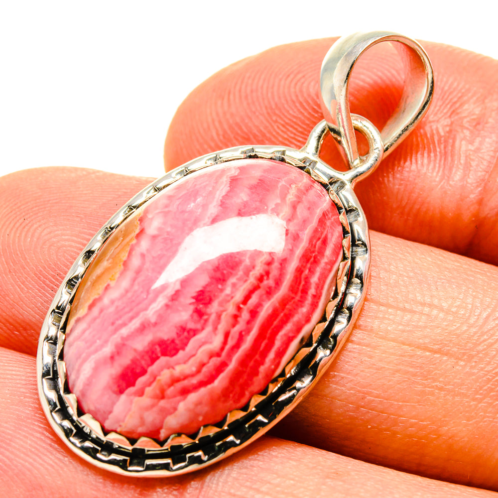 Rhodochrosite Pendants handcrafted by Anasilvercos - PD756217