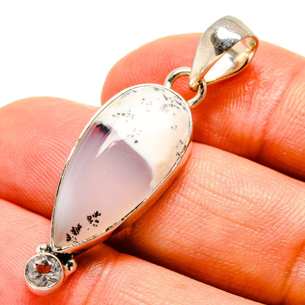 Dendritic Opal Pendants handcrafted by Anasilvercos - PD756232