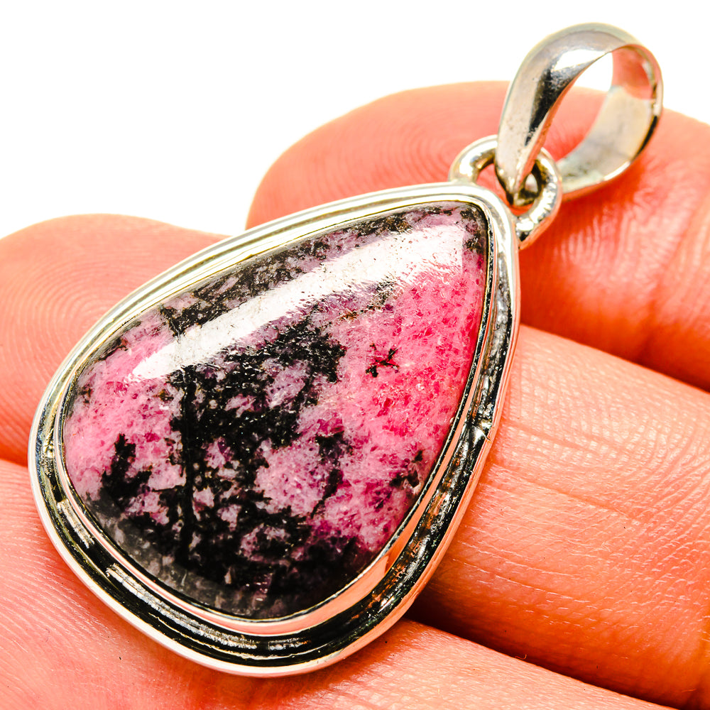 Rhodonite Pendants handcrafted by Anasilvercos - PD756242