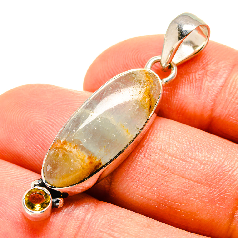 Aquamarine Pendants handcrafted by Anasilvercos - PD756244