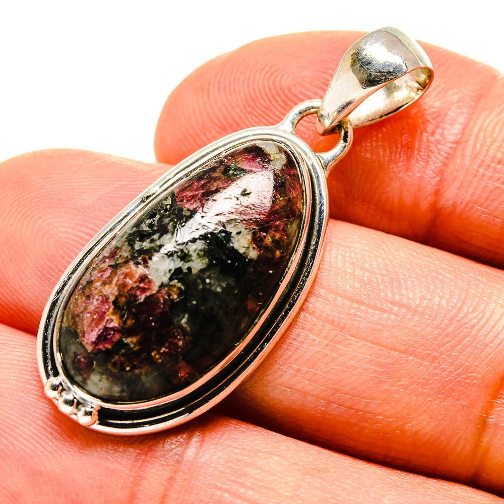 Russian Eudialyte Pendants handcrafted by Anasilvercos - PD756252