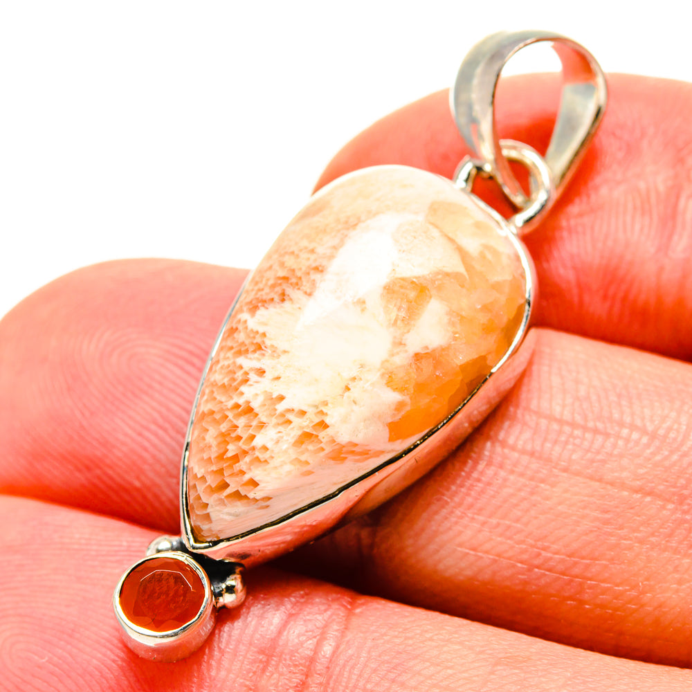 Scolecite Pendants handcrafted by Anasilvercos - PD756276