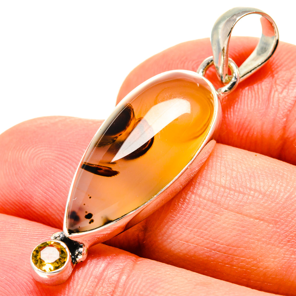 Montana Agate Pendants handcrafted by Anasilvercos - PD756280