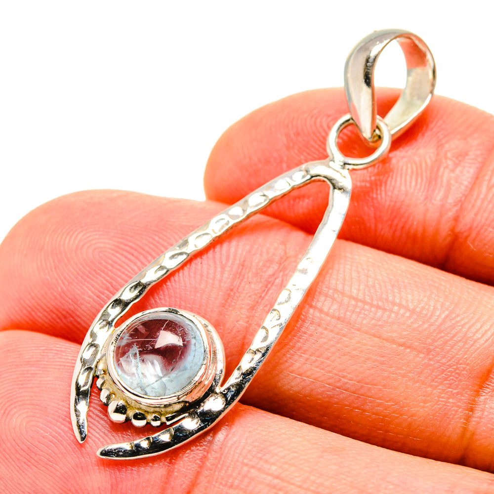 Aquamarine Pendants handcrafted by Anasilvercos - PD756281
