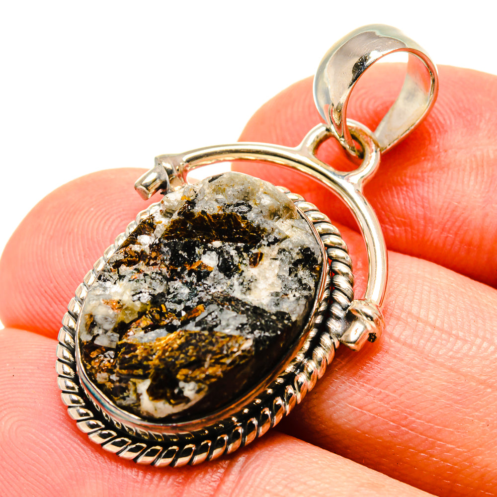 Astrophyllite Pendants handcrafted by Anasilvercos - PD756312