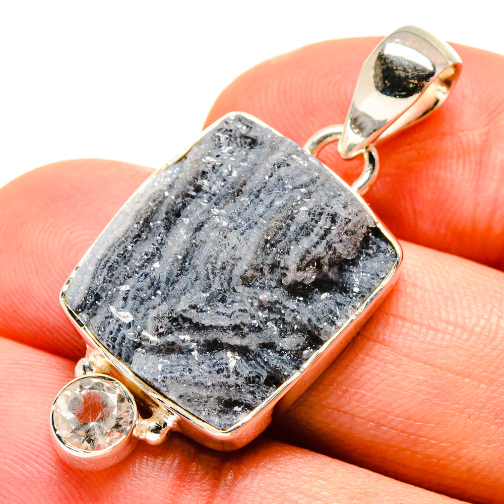 Desert Druzy Pendants handcrafted by Anasilvercos - PD756328