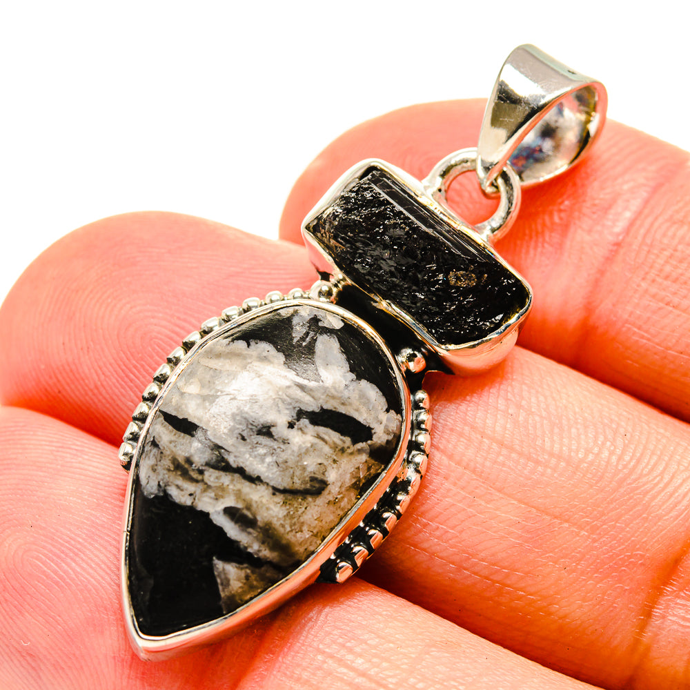 Pinolith Jasper Pendants handcrafted by Anasilvercos - PD756332