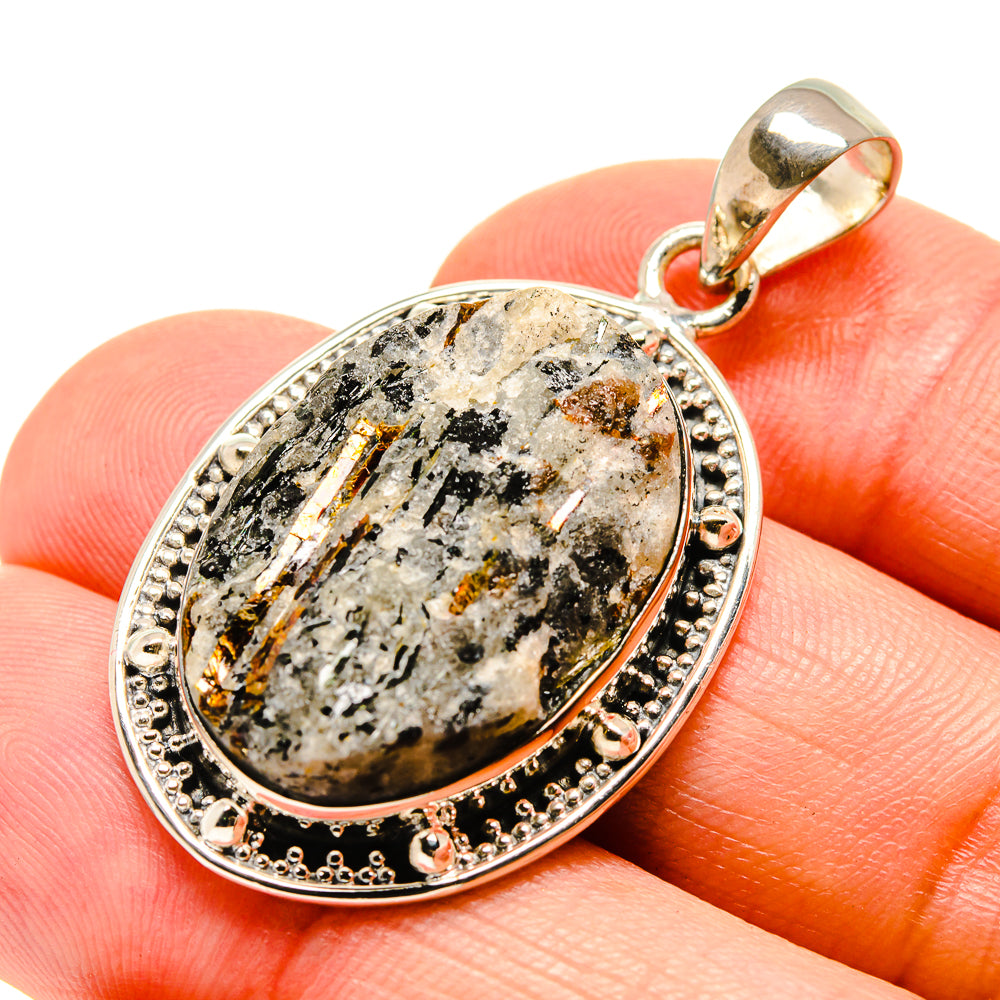 Astrophyllite Pendants handcrafted by Anasilvercos - PD756341
