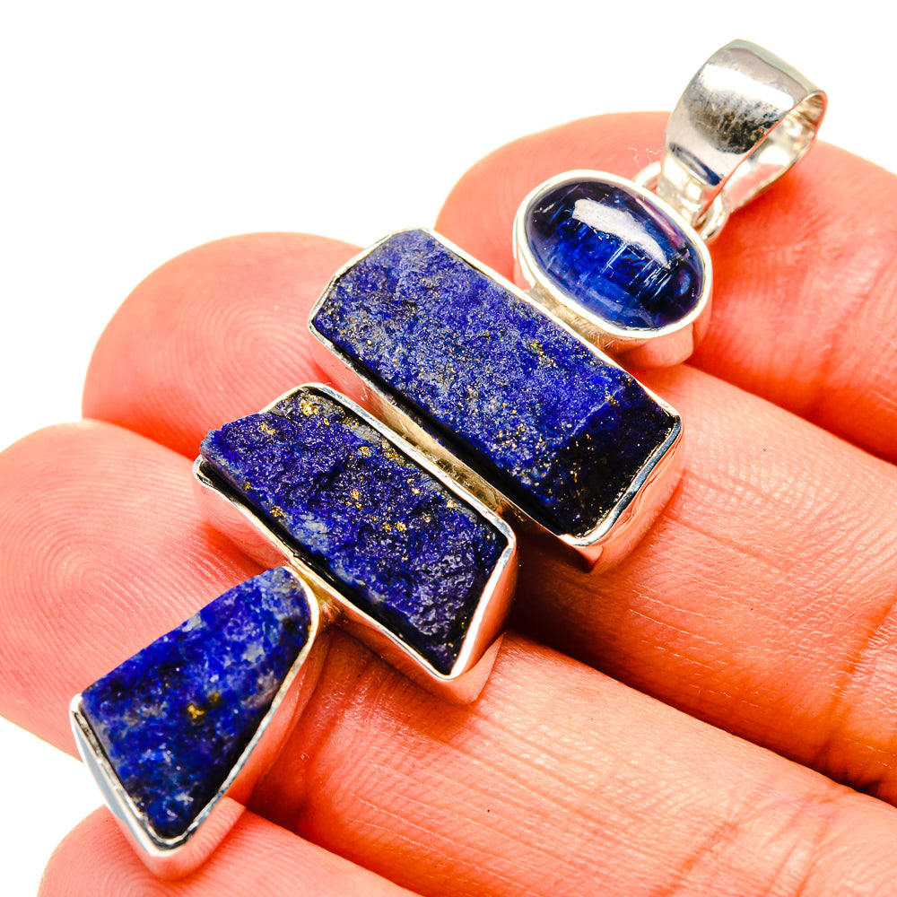 Lapis Lazuli Pendants handcrafted by Anasilvercos - PD756358