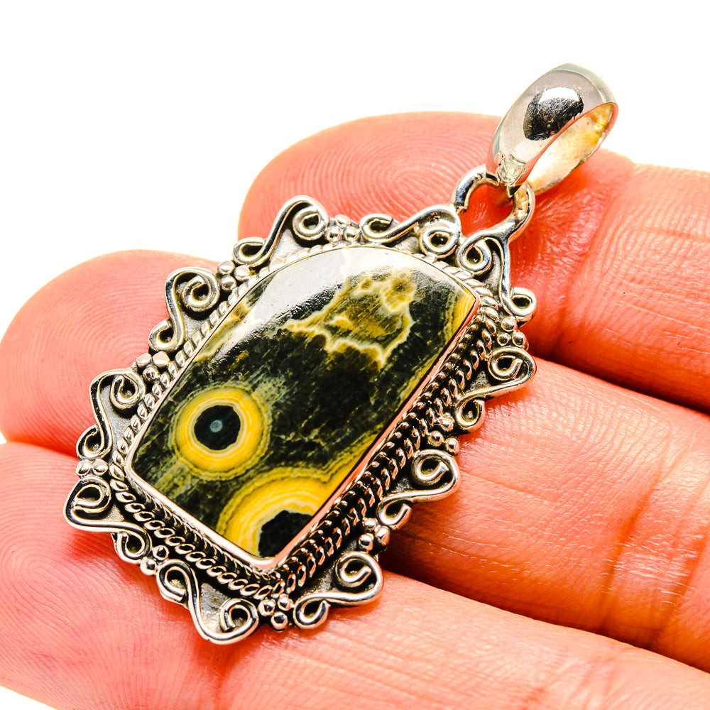 Ocean Jasper Pendants handcrafted by Anasilvercos - PD756386