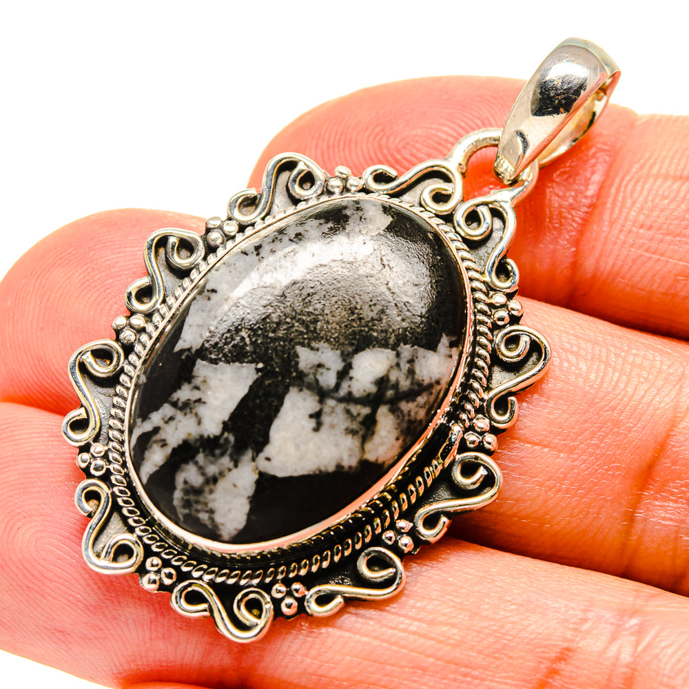 Pinolith Jasper Pendants handcrafted by Anasilvercos - PD756389