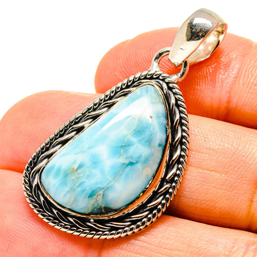 Larimar Pendants handcrafted by Anasilvercos - PD756407