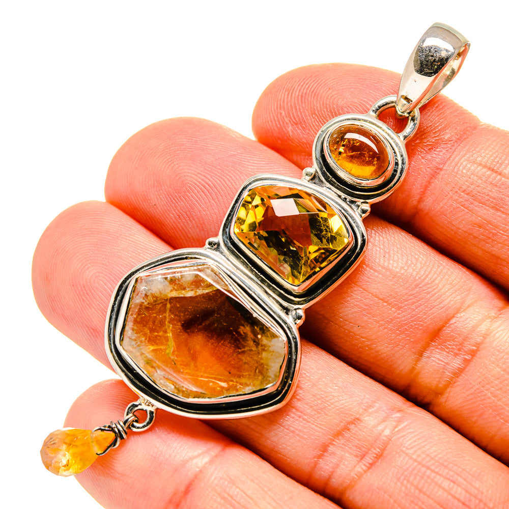 Citrine Pendants handcrafted by Anasilvercos - PD756438