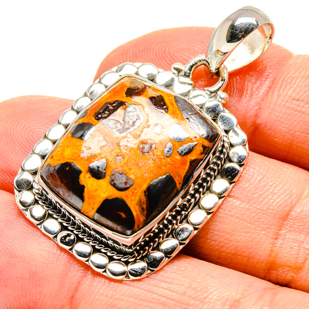 Bauxite Pendants handcrafted by Anasilvercos - PD756454