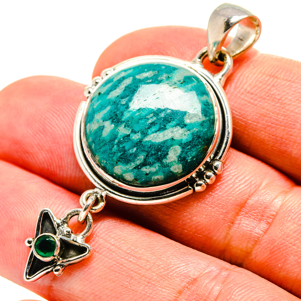 Amazonite Pendants handcrafted by Anasilvercos - PD756472