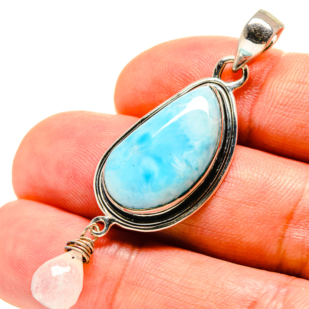 Larimar Pendants handcrafted by Anasilvercos - PD756482