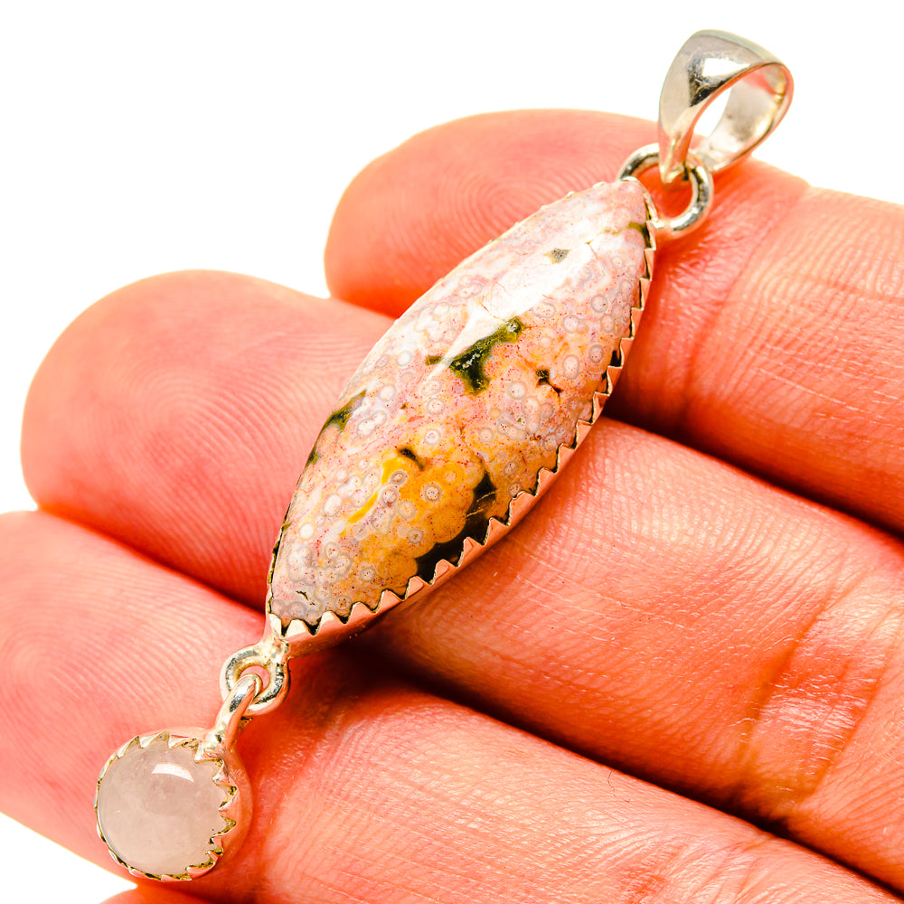 Ocean Jasper Pendants handcrafted by Anasilvercos - PD756484
