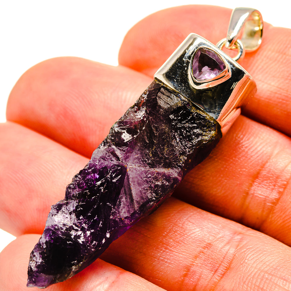 Amethyst Pendants handcrafted by Anasilvercos - PD756495