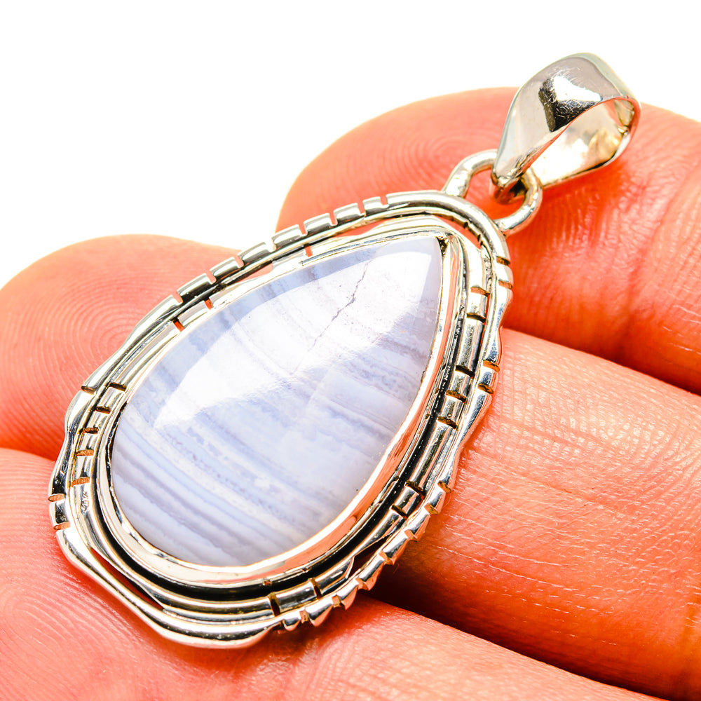 Rainbow Moonstone Pendants handcrafted by Anasilvercos - PD756500