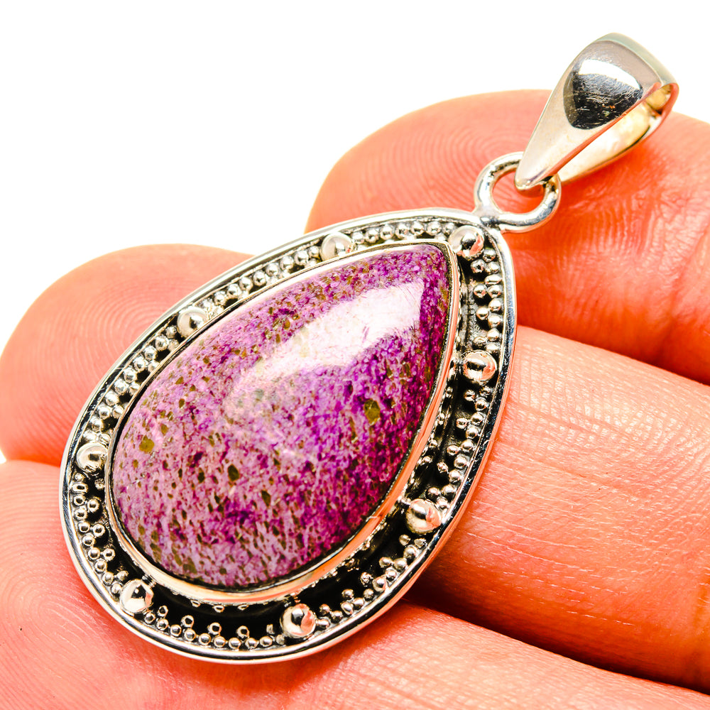 Stichtite Pendants handcrafted by Anasilvercos - PD756503