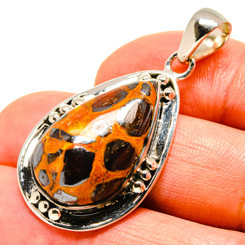 Bauxite Pendants handcrafted by Anasilvercos - PD756519