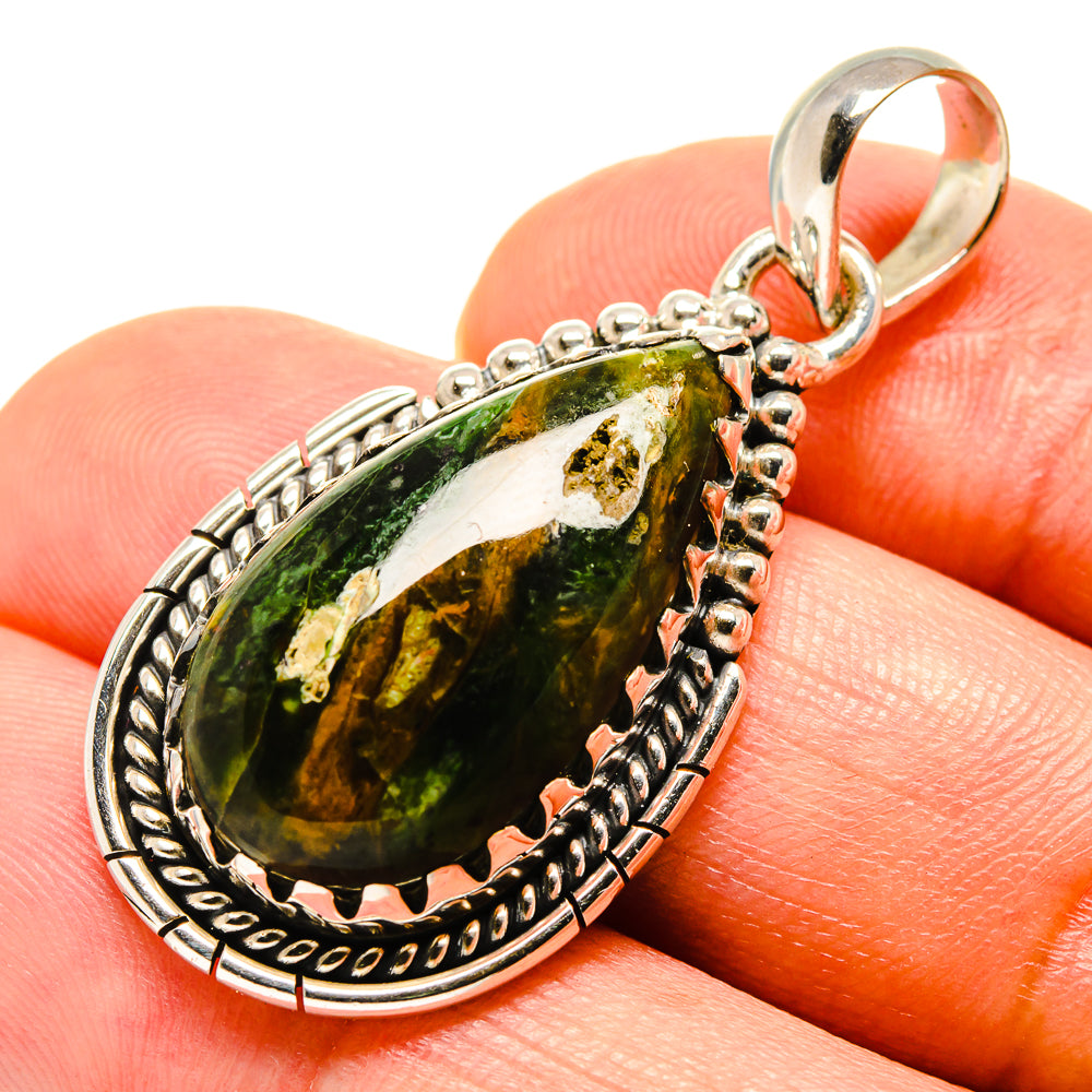 Rainforest Opal Pendants handcrafted by Anasilvercos - PD756546