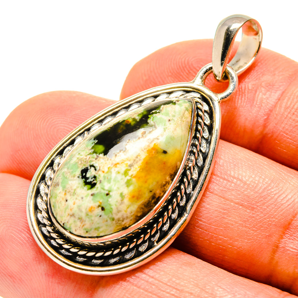 Rainforest Opal Pendants handcrafted by Anasilvercos - PD756559