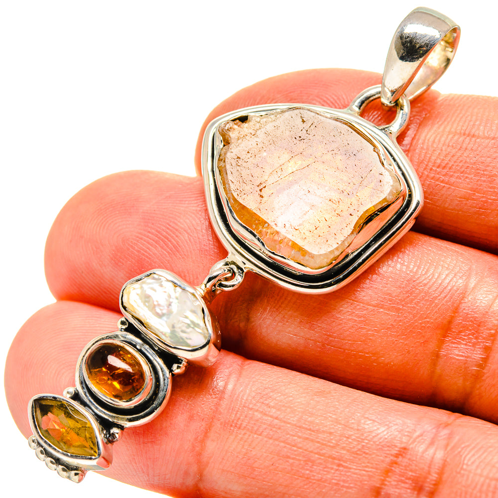 Citrine Pendants handcrafted by Anasilvercos - PD756577
