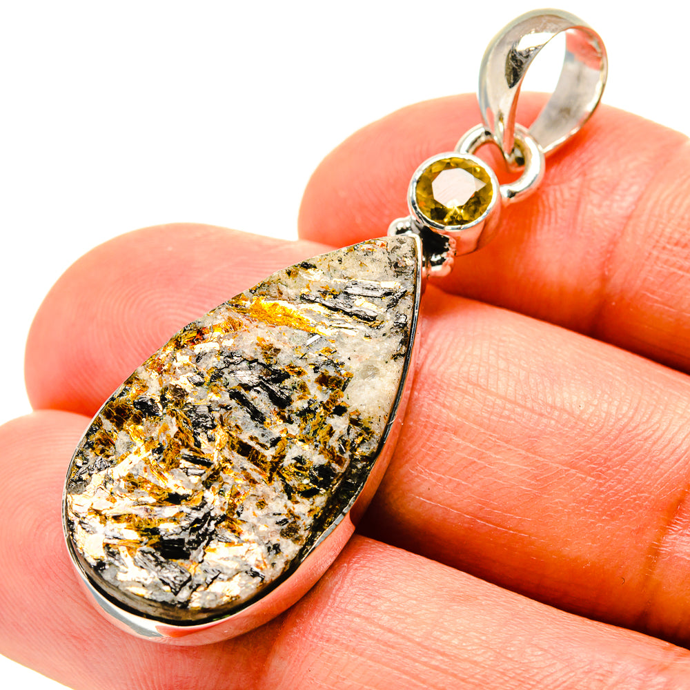 Astrophyllite Pendants handcrafted by Anasilvercos - PD756597