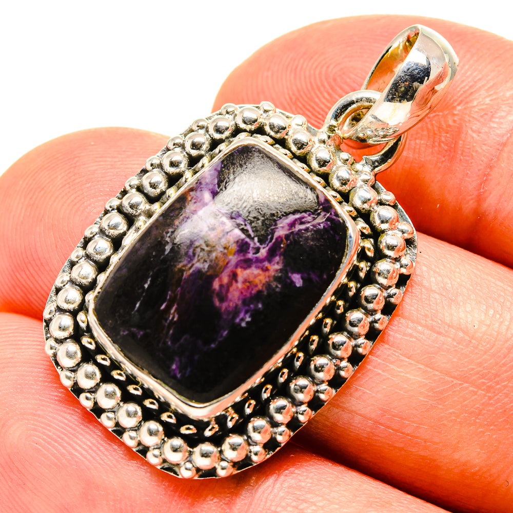 Charoite Pendants handcrafted by Anasilvercos - PD756608