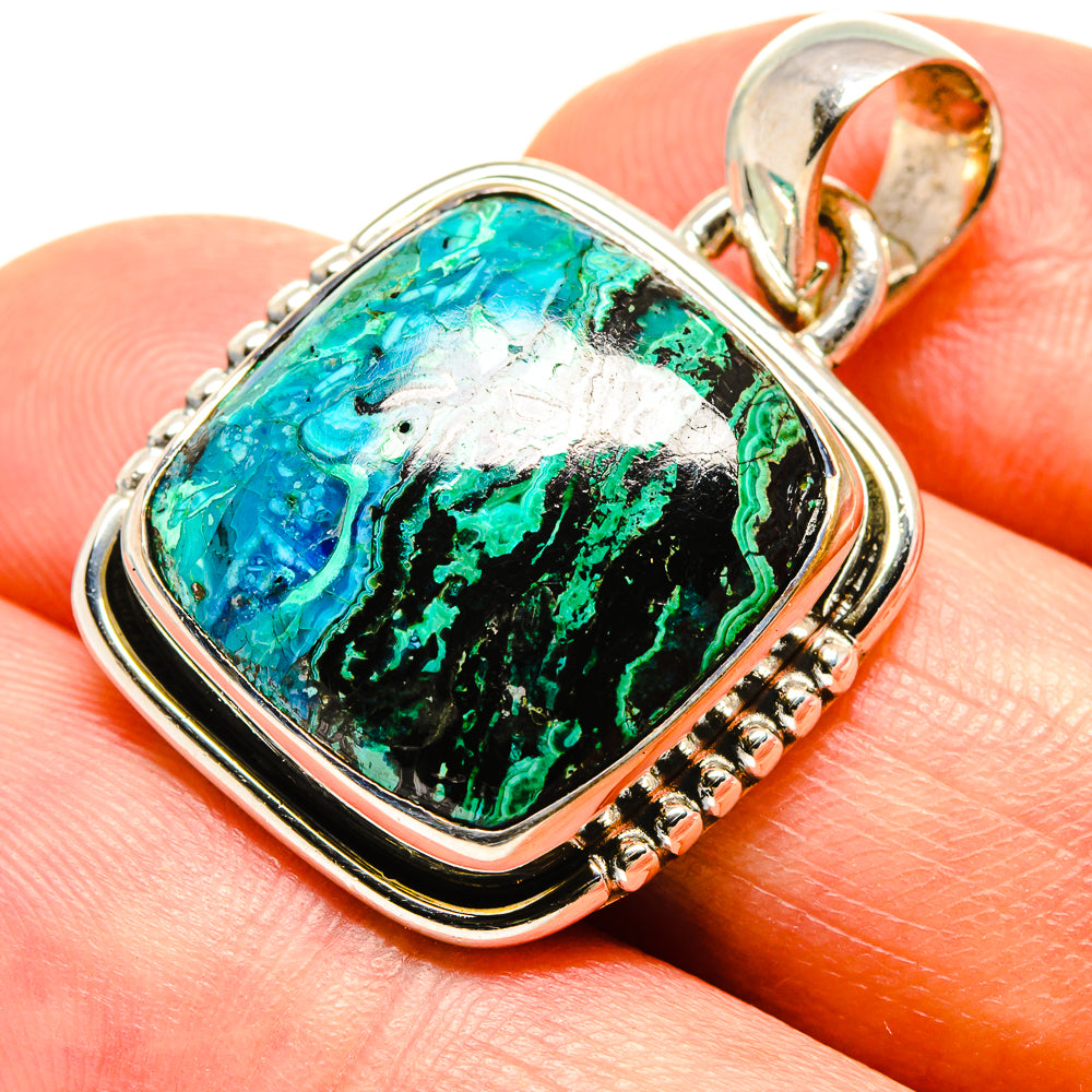 Chrysocolla Pendants handcrafted by Anasilvercos - PD756616