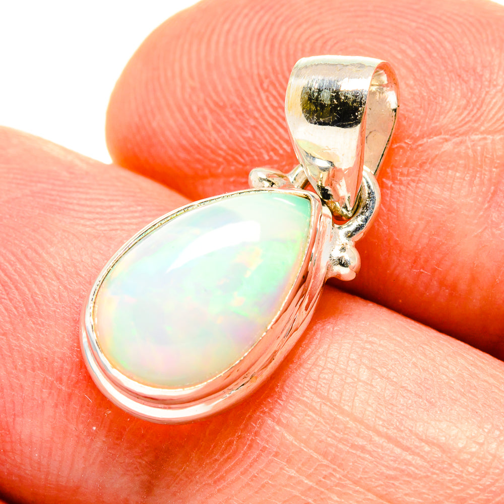 Ethiopian Opal Pendants handcrafted by Anasilvercos - PD756622