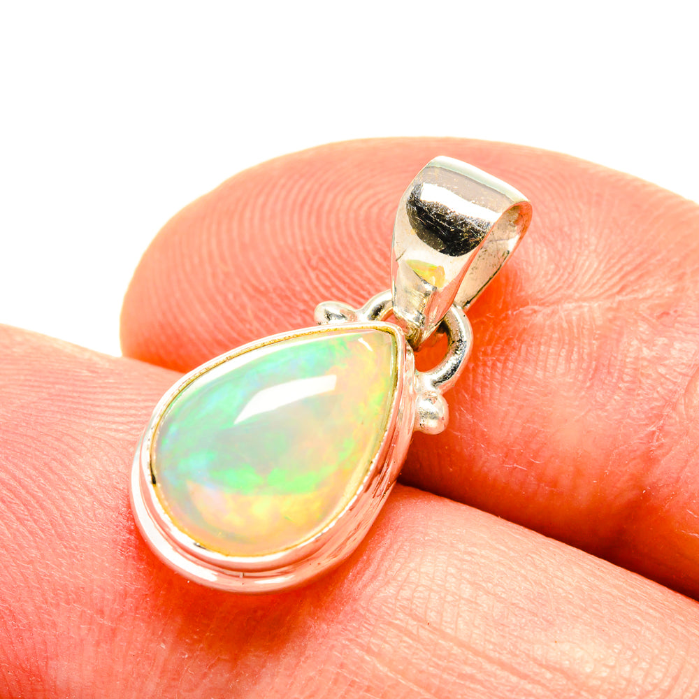 Ethiopian Opal Pendants handcrafted by Anasilvercos - PD756623