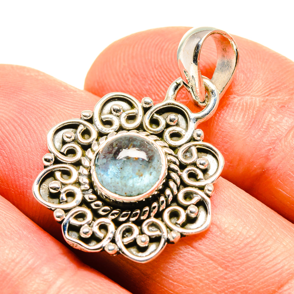 Aquamarine Pendants handcrafted by Anasilvercos - PD756627