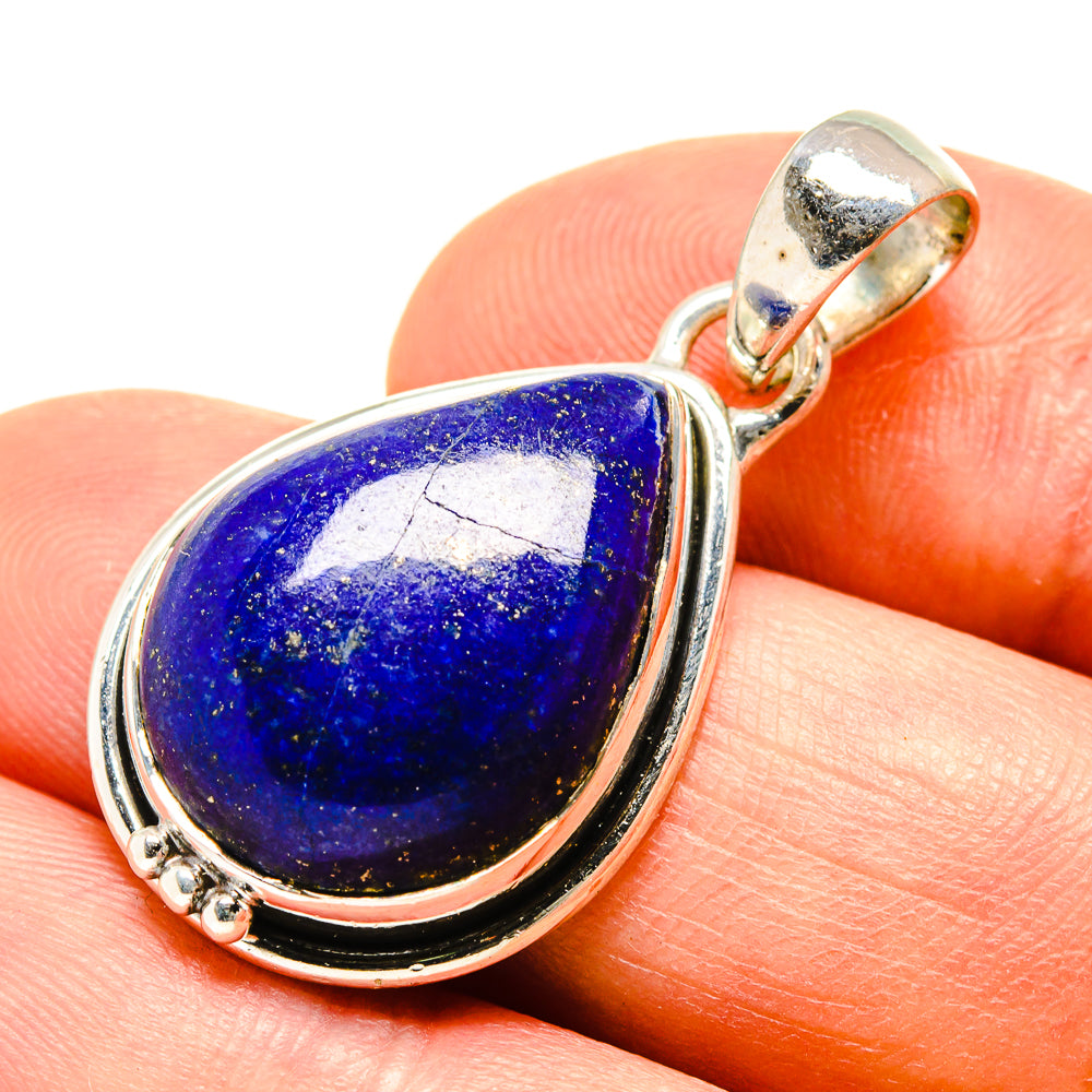 Lapis Lazuli Pendants handcrafted by Anasilvercos - PD756629