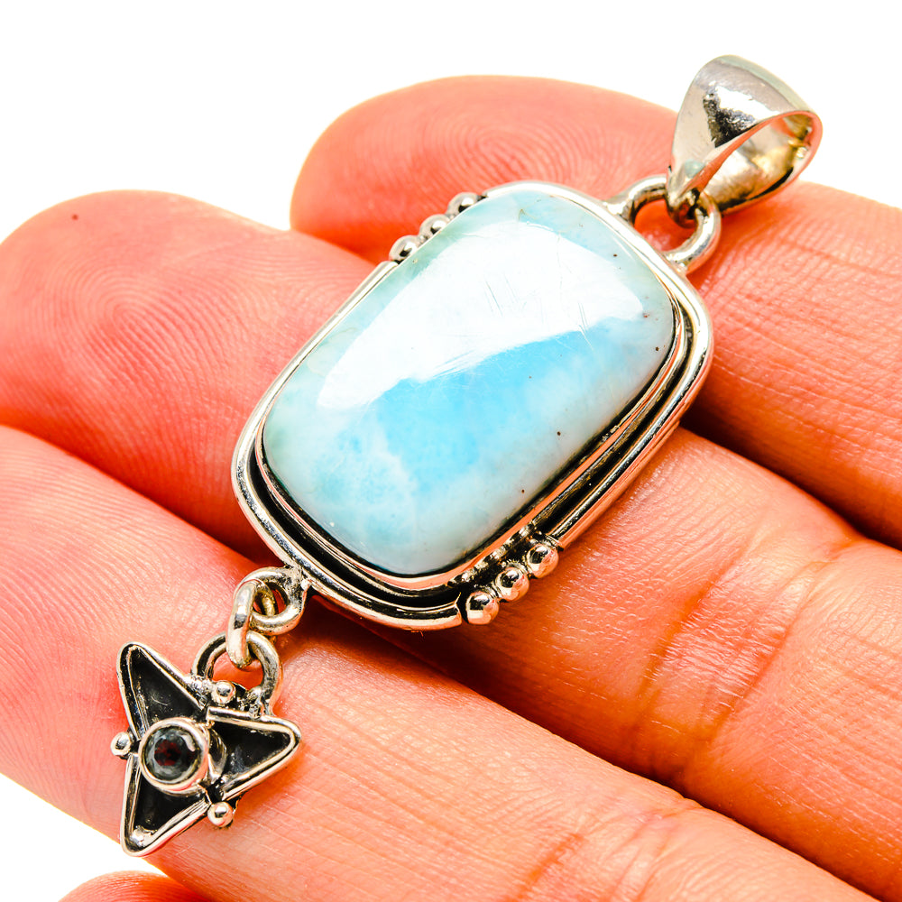 Larimar Pendants handcrafted by Anasilvercos - PD756633