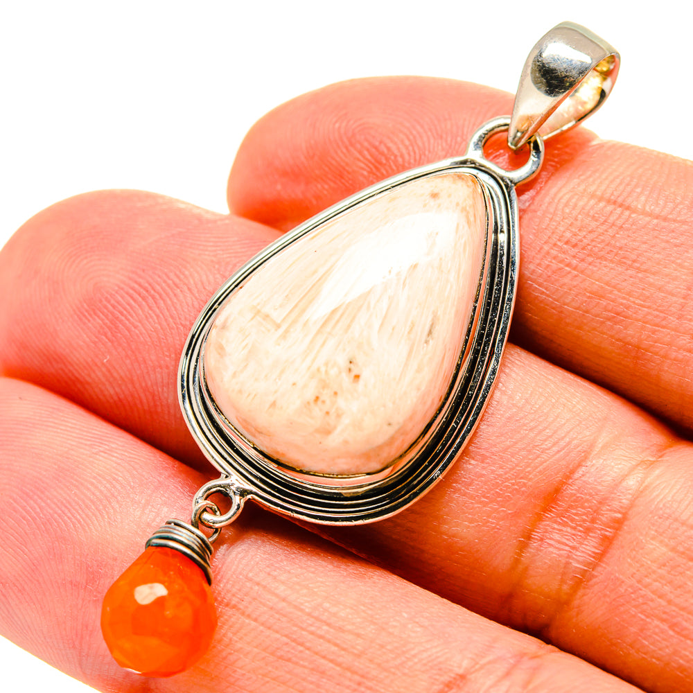 Scolecite Pendants handcrafted by Anasilvercos - PD756635