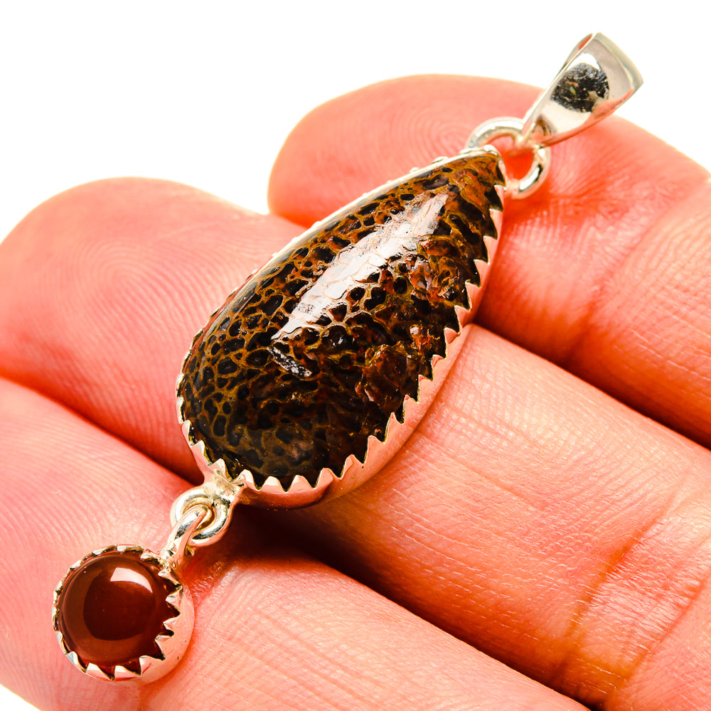 Dinosaur Bone Pendants handcrafted by Anasilvercos - PD756641