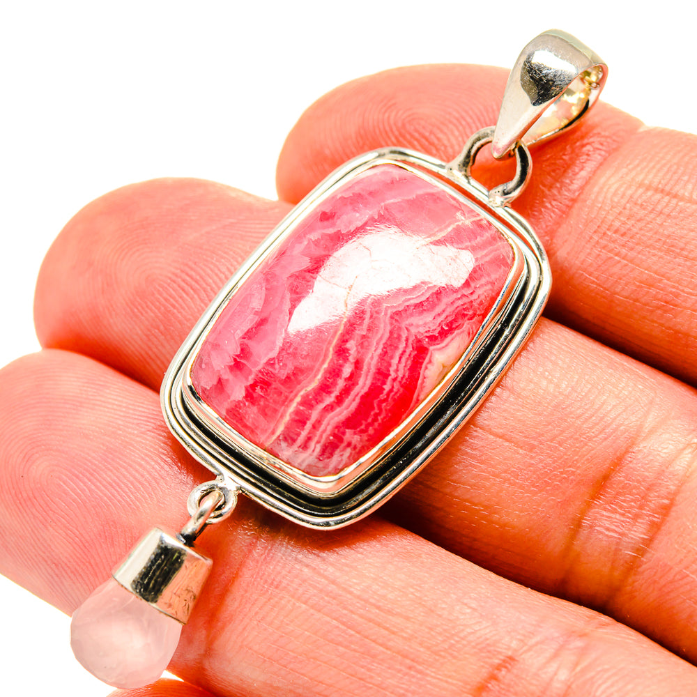 Rhodochrosite Pendants handcrafted by Anasilvercos - PD756650