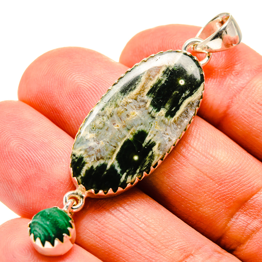 Ocean Jasper Pendants handcrafted by Anasilvercos - PD756657
