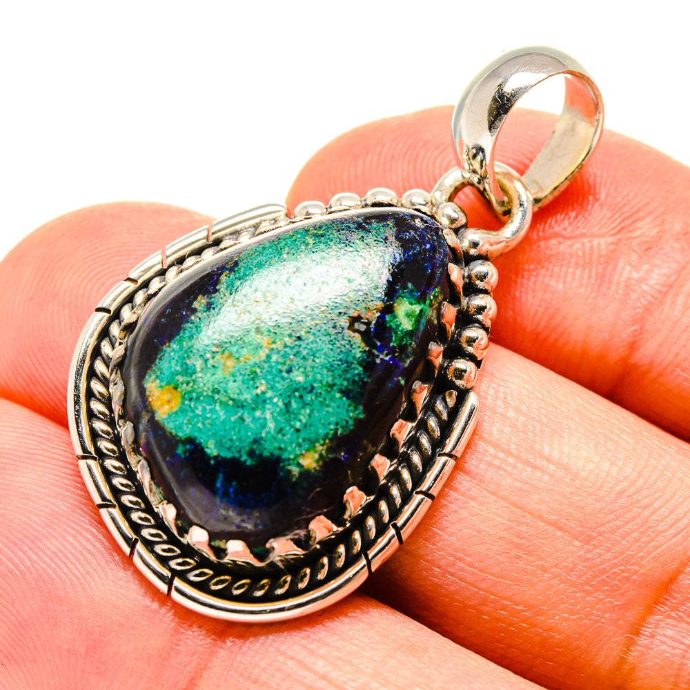 Azurite Pendants handcrafted by Anasilvercos - PD756664