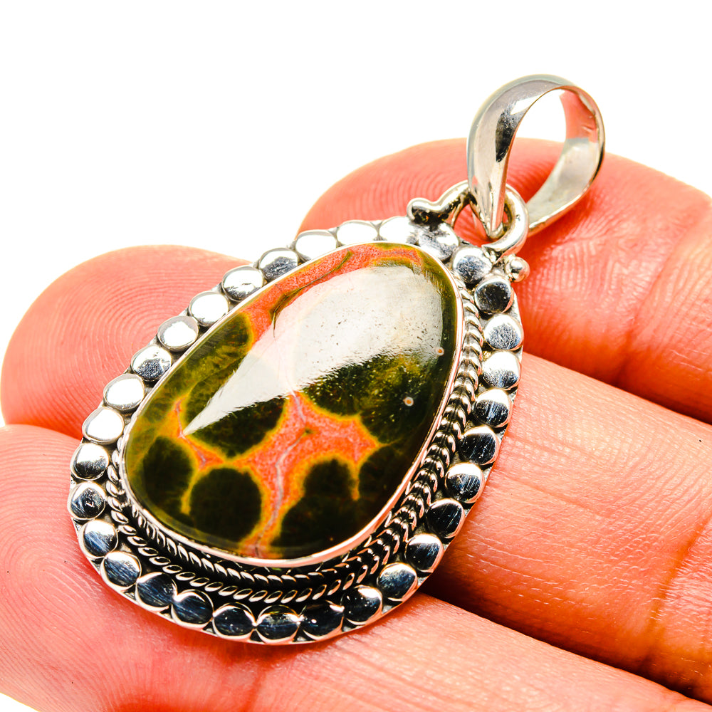 Ocean Jasper Pendants handcrafted by Anasilvercos - PD756672