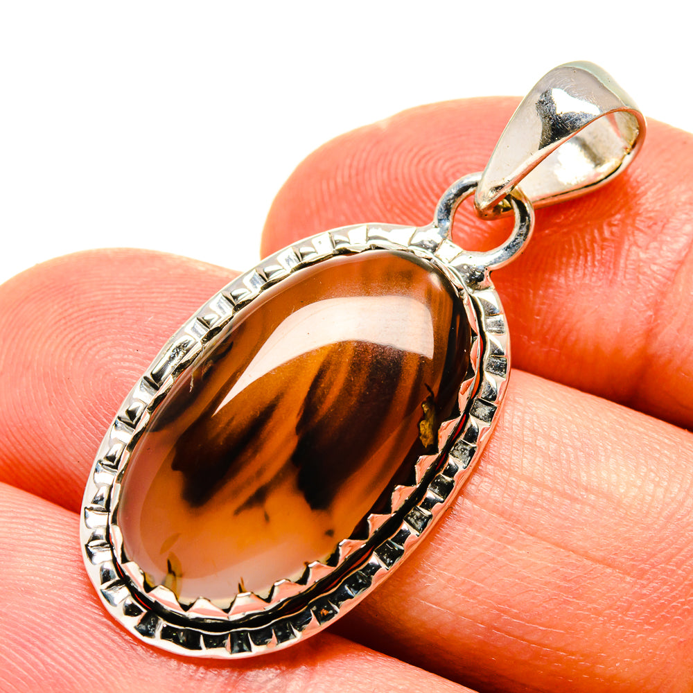 Montana Agate Pendants handcrafted by Anasilvercos - PD756676