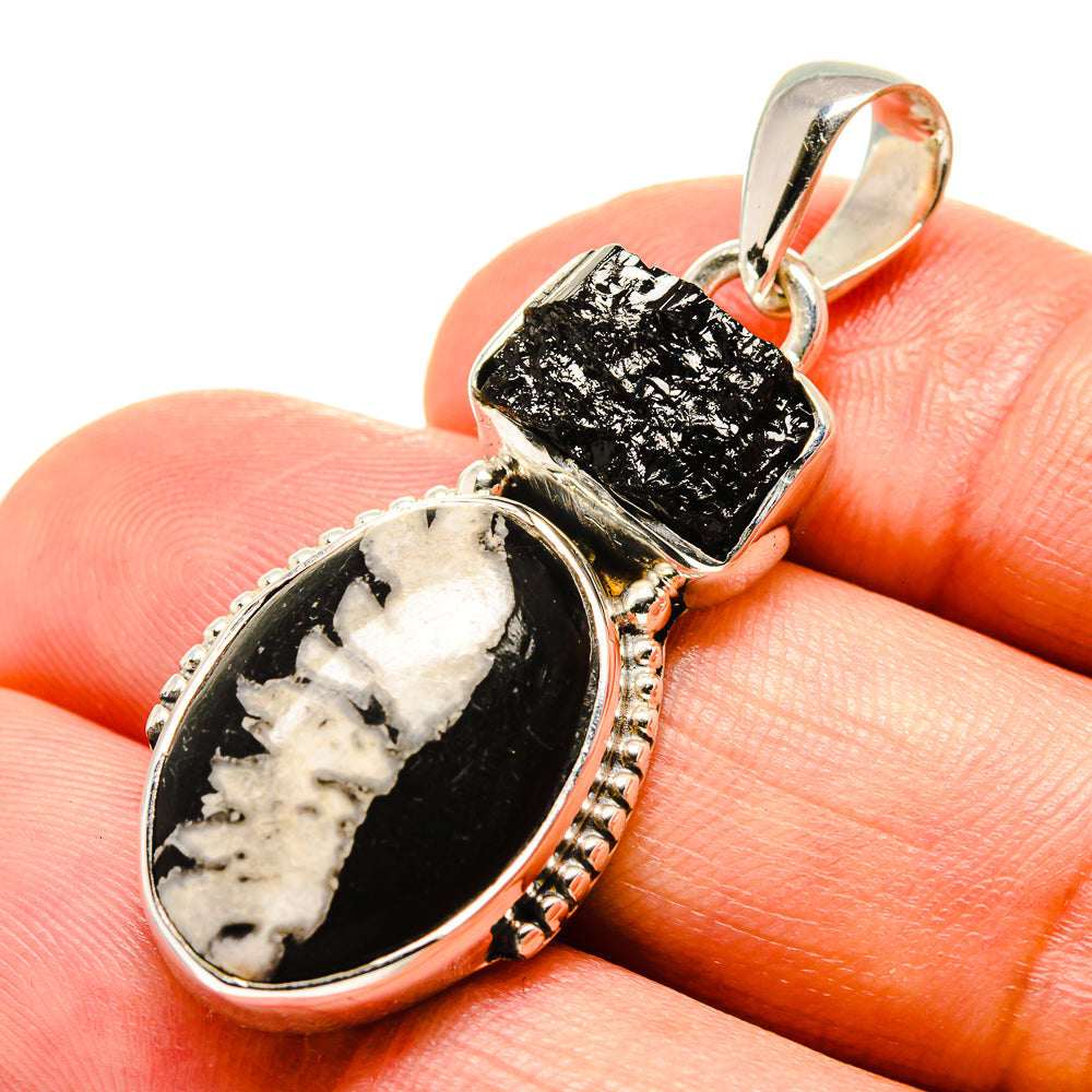 Pinolith Jasper Pendants handcrafted by Anasilvercos - PD756682
