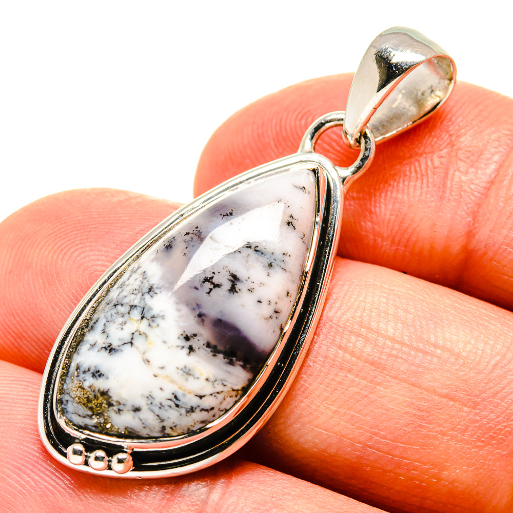 Dendritic Opal Pendants handcrafted by Anasilvercos - PD756683